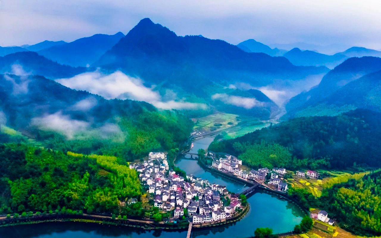 浙里阳光，浙江欢乐日常全景图